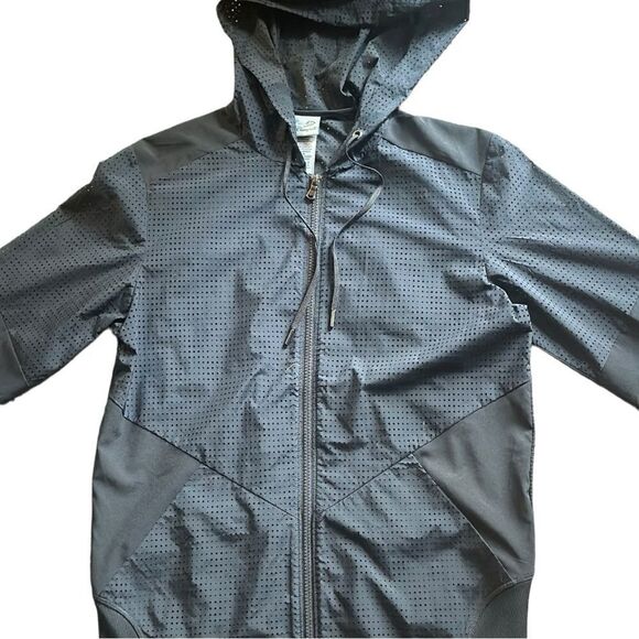 C9 Champion Black Hooded Lightweight Mesh Jacket Size Small - Picture 1 of 11